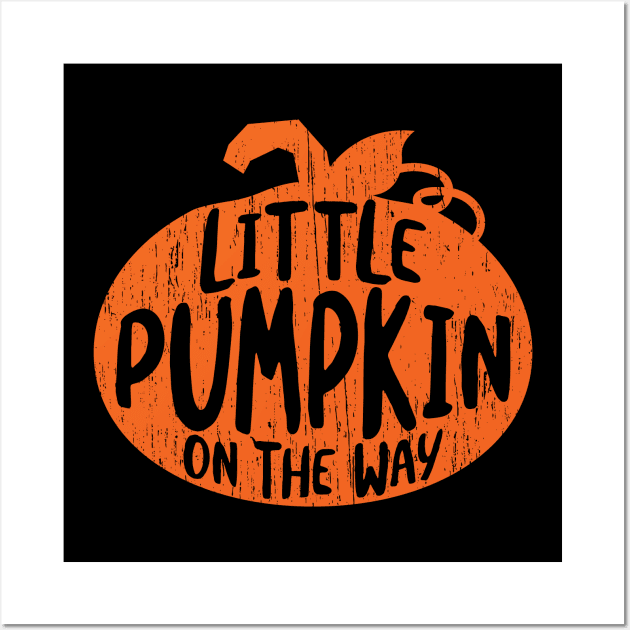 Little Pumpkin On The Way '  Halloween Gift Wall Art by ourwackyhome